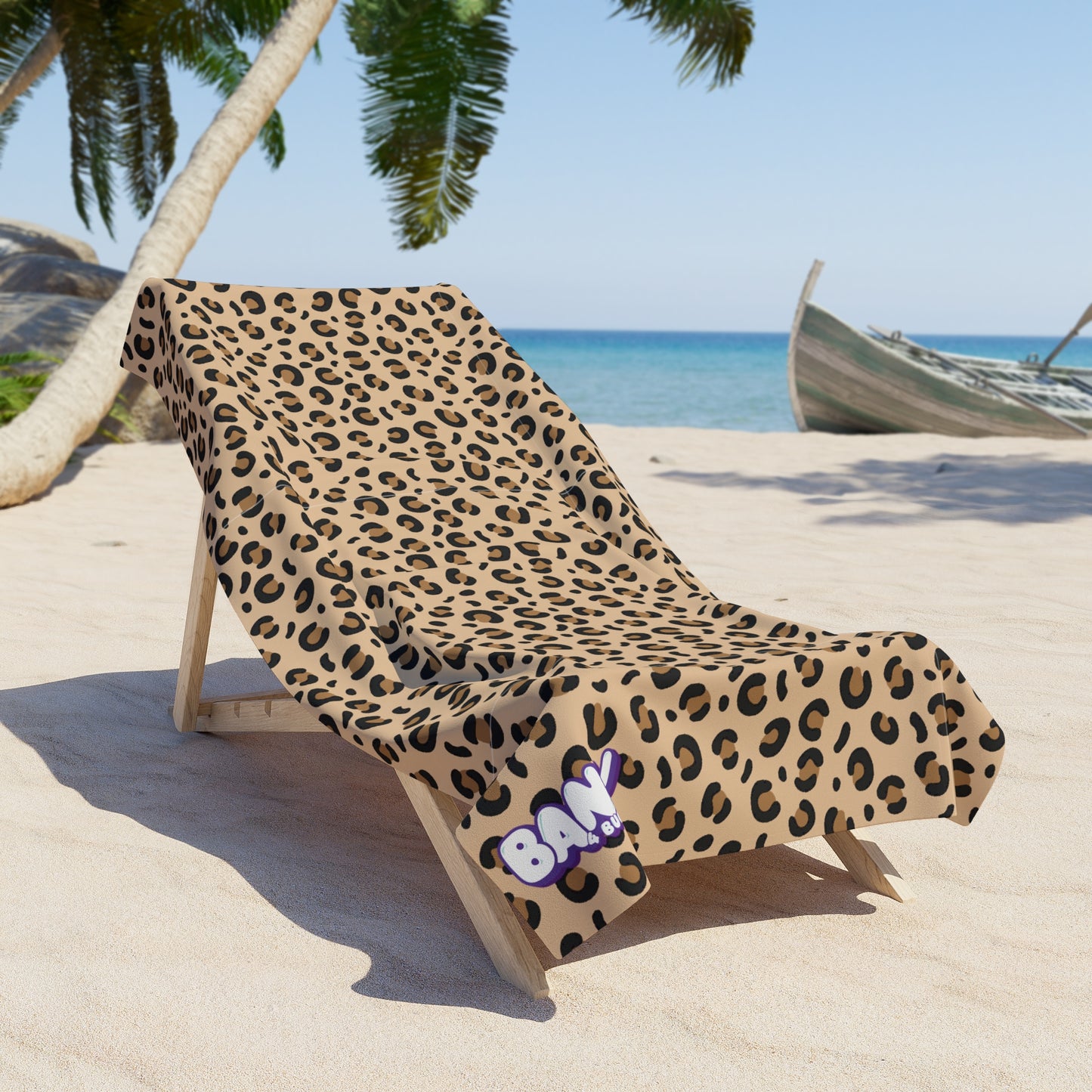 Cheetah Piss Beach Towel