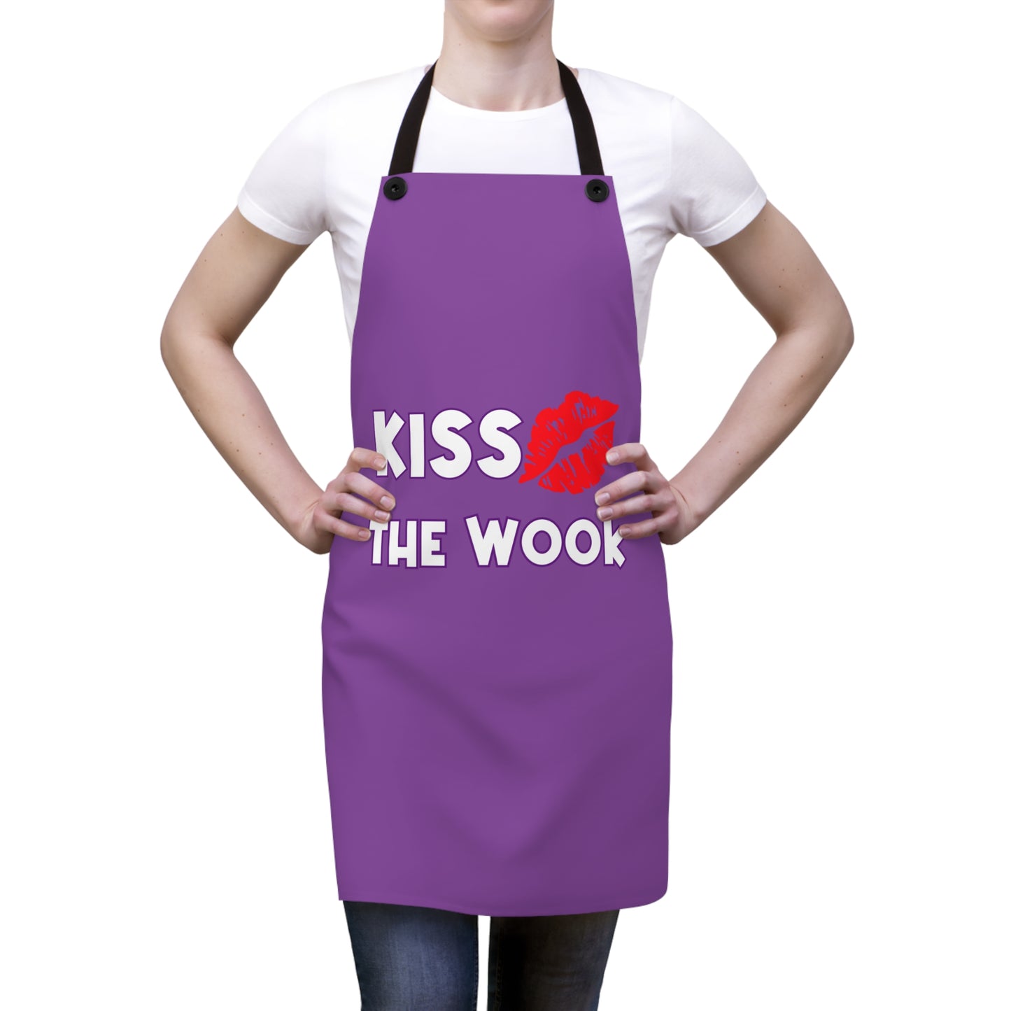 Kiss The Wook Apron (AOP)