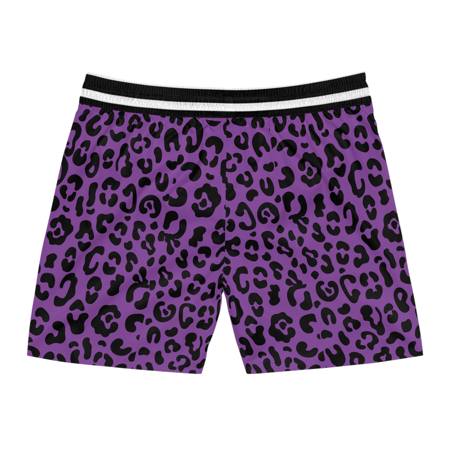 Purple Cheetah Piss Swim Trunks