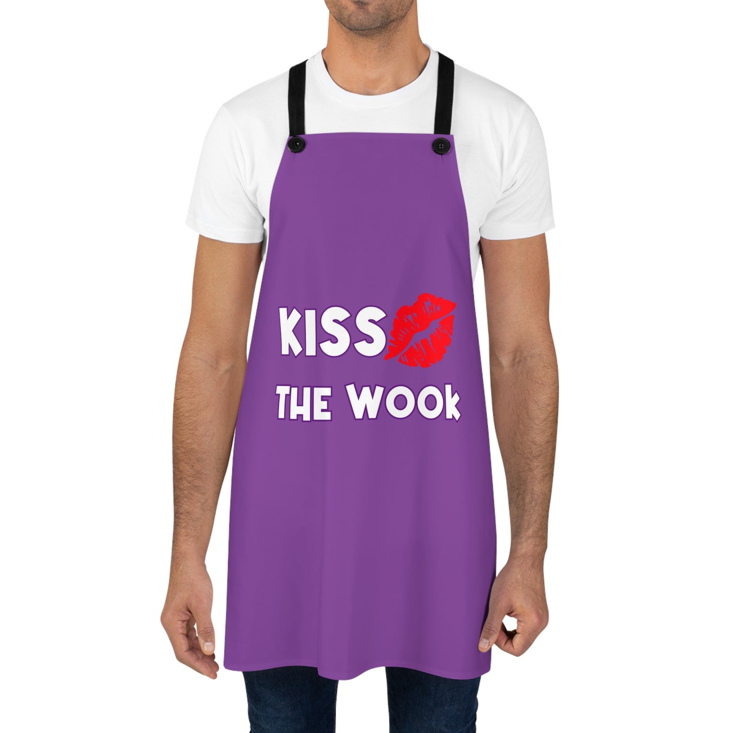 Kiss The Wook Apron (AOP)