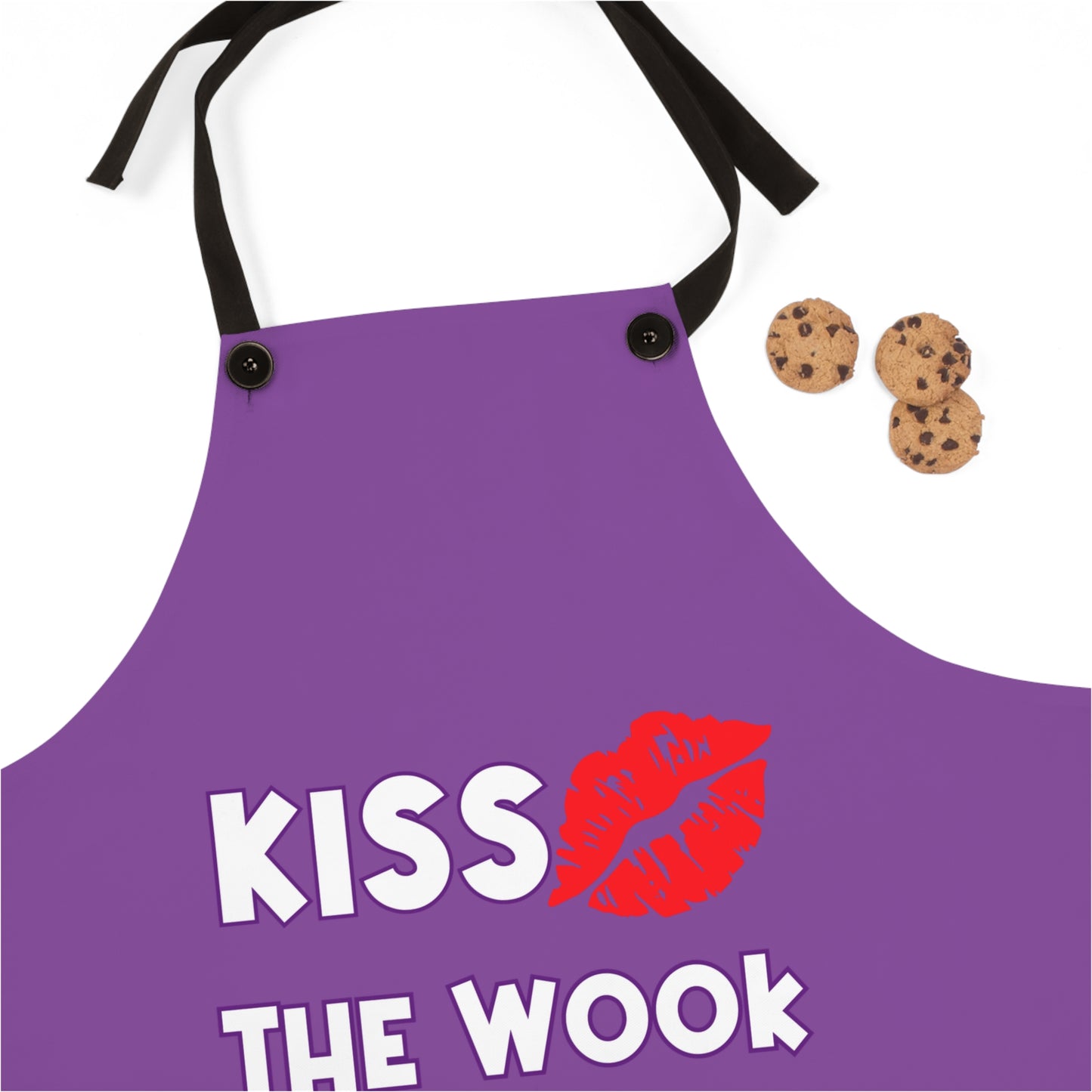 Kiss The Wook Apron (AOP)