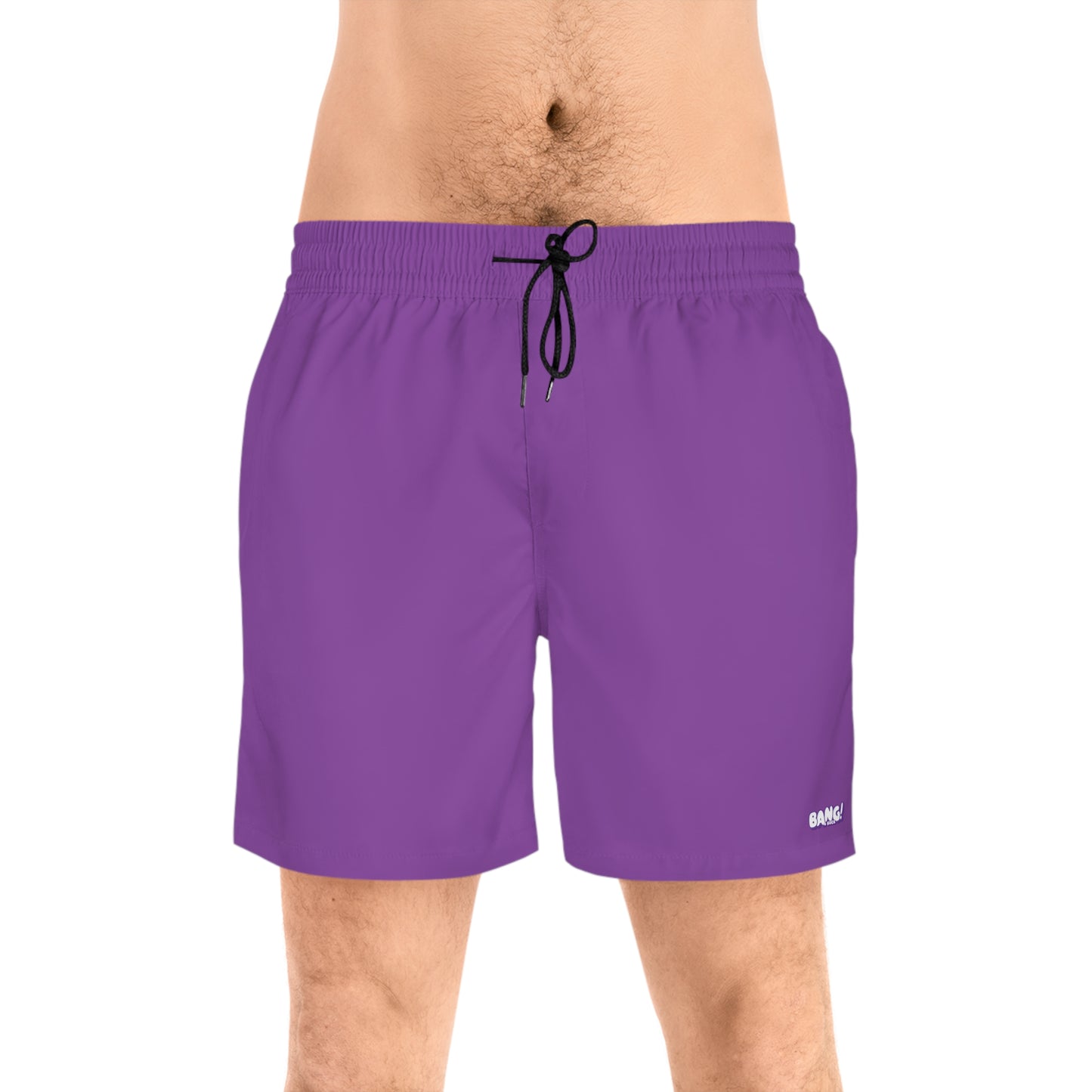 Solid Purple Swim Shorts (AOP)