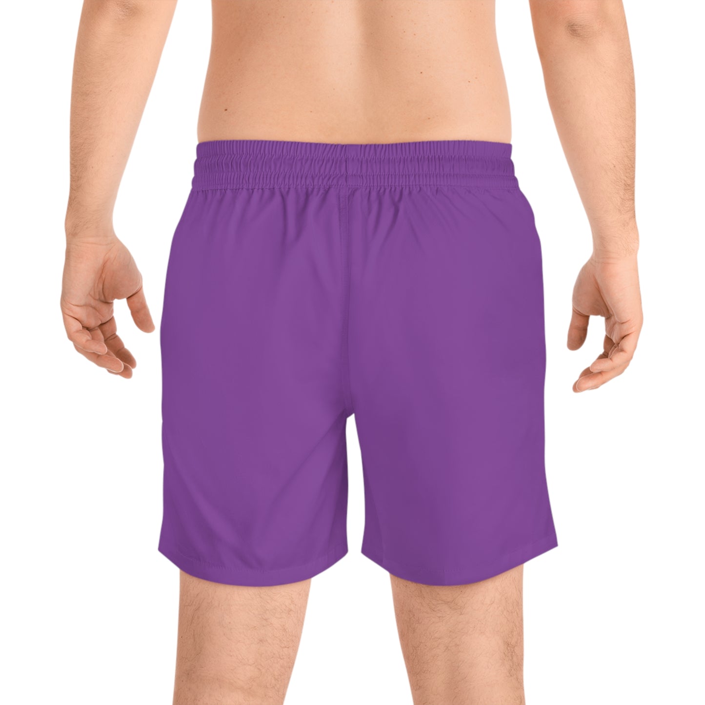 Solid Purple Swim Shorts (AOP)