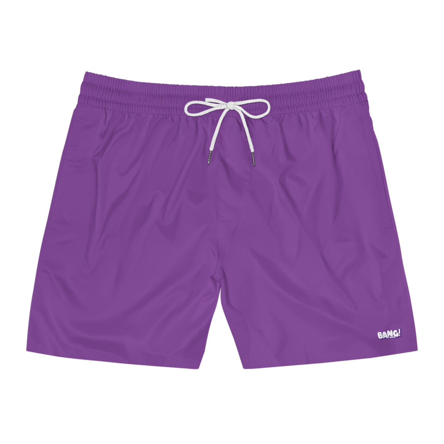 Solid Purple Swim Shorts (AOP)