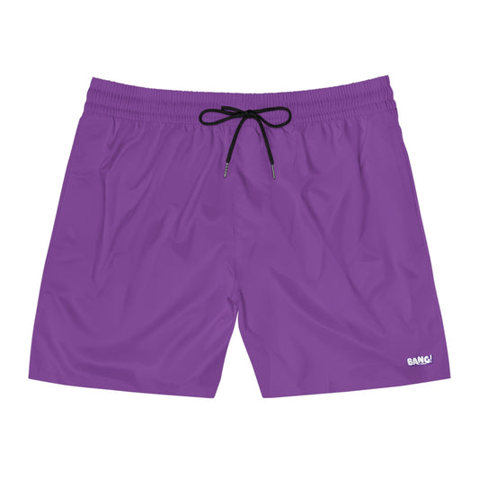 Solid Purple Swim Shorts (AOP)